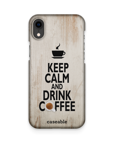 Drink Coffee Hardcase Handyhülle Apple iPhone XR