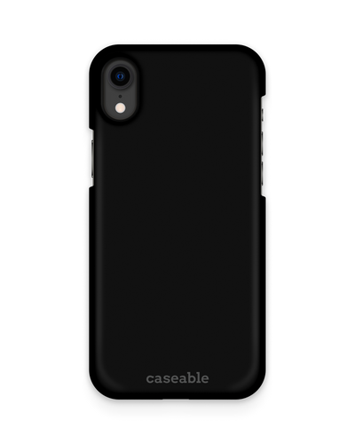 BLACK Hardcase Handyhülle Apple iPhone XR