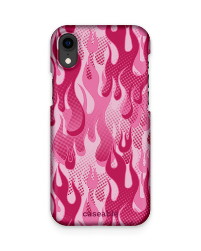 Pink Flames Hardcase Handyhülle Apple iPhone XR