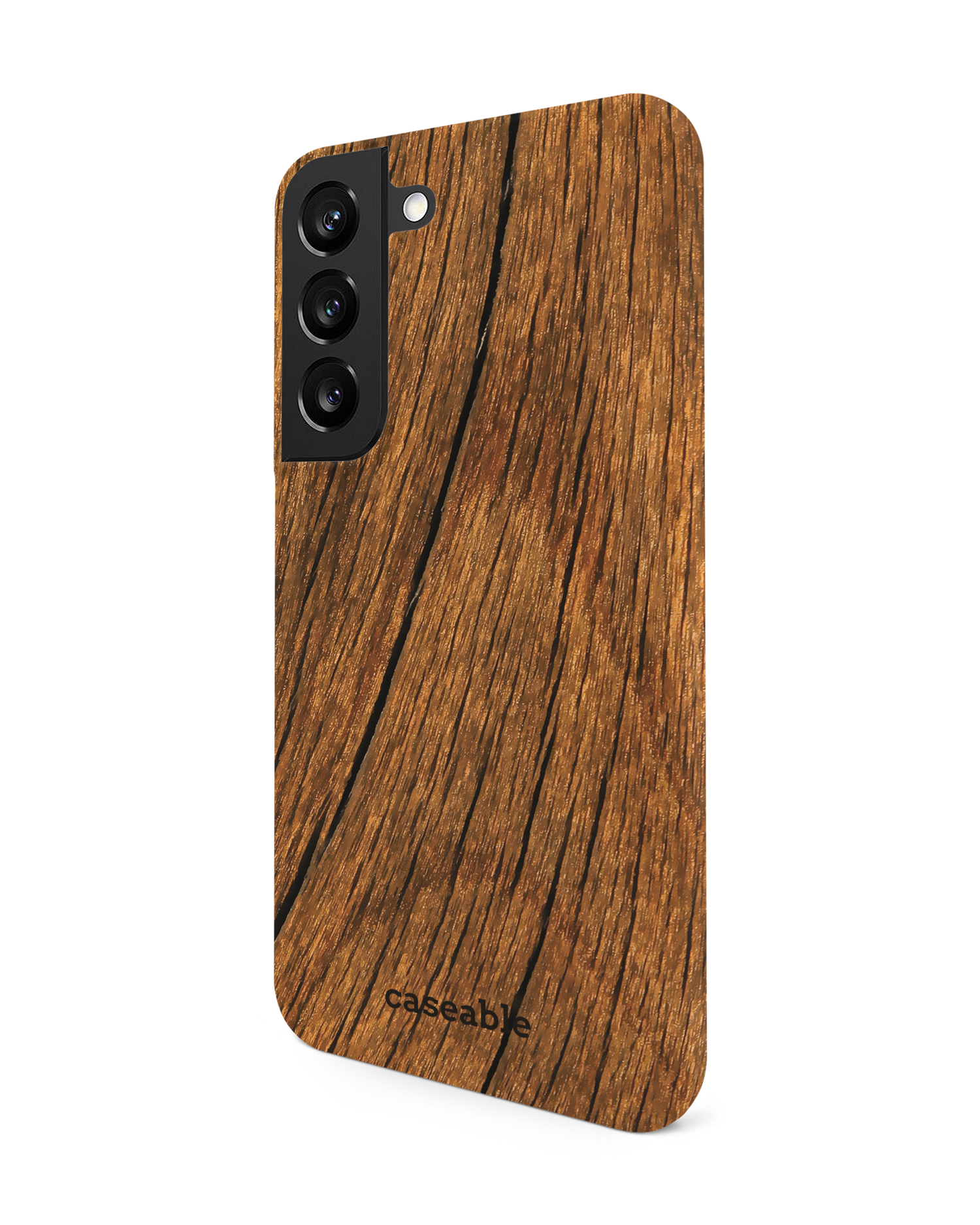 Wood Hardcase Handyhülle Samsung Galaxy S22 5G: Seitenansicht rechts