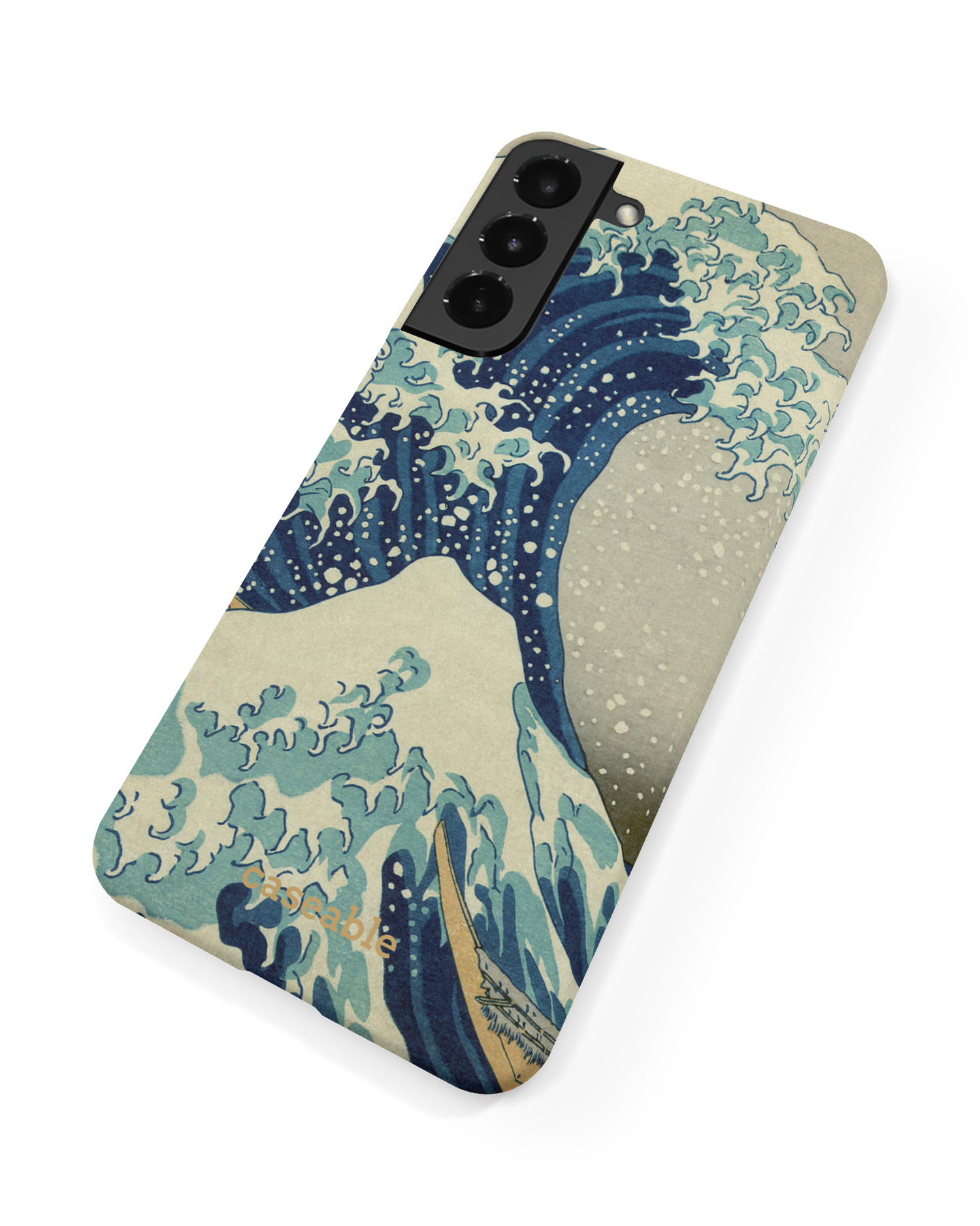 Great Wave Off Kanagawa By Hokusai Hardcase Handyhülle Samsung Galaxy S22 5G: Rückseite