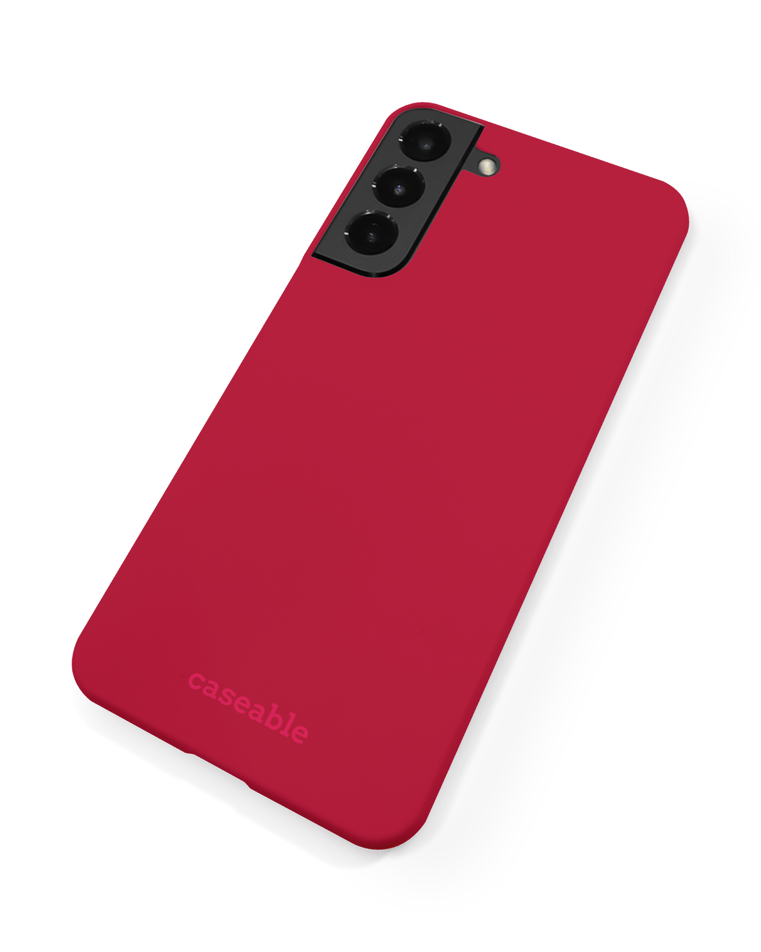 RED Hardcase Handyhülle Samsung Galaxy S22 5G: Rückseite