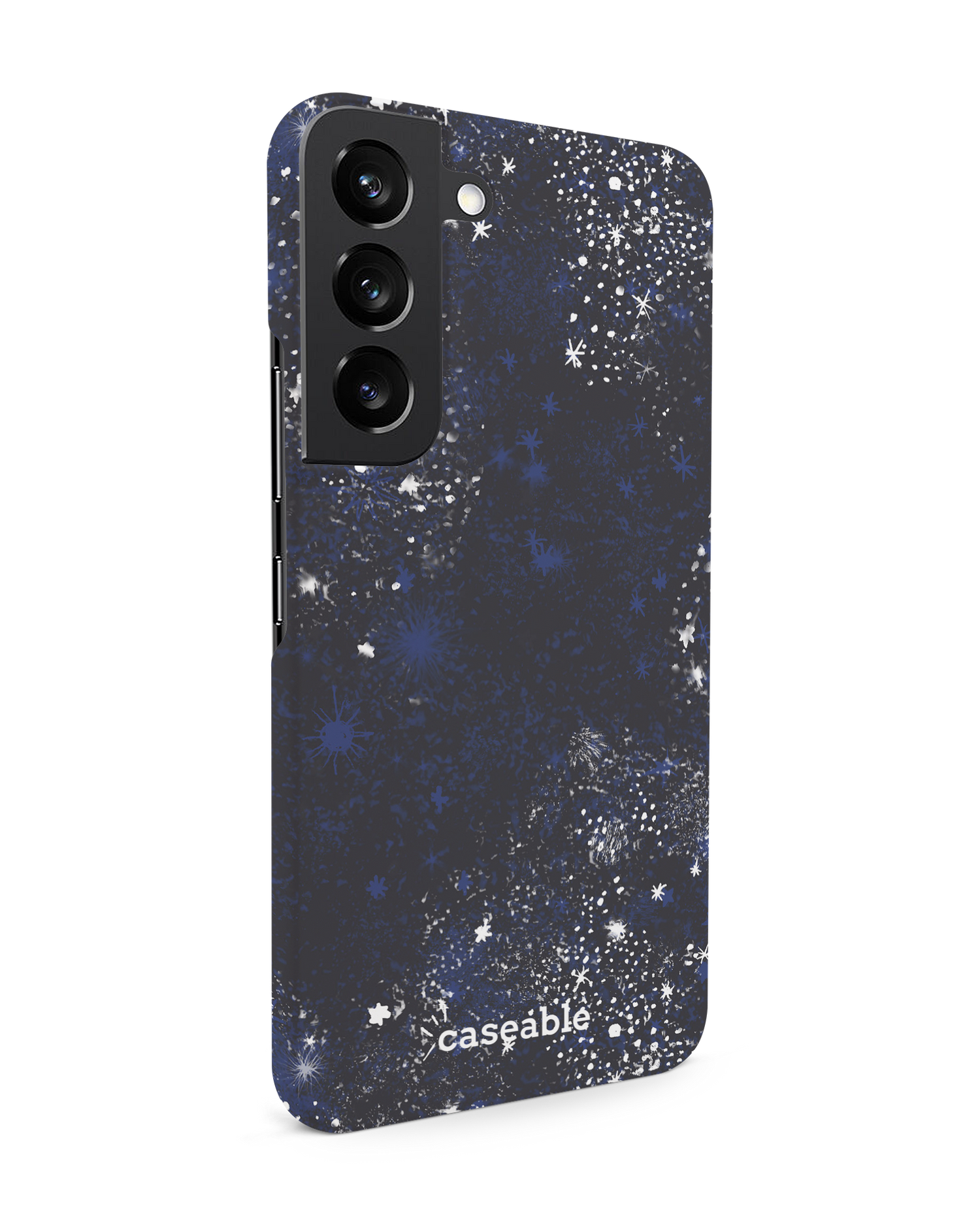 Starry Night Sky Hardcase Handyhülle Samsung Galaxy S22 5G: Seitenansicht links
