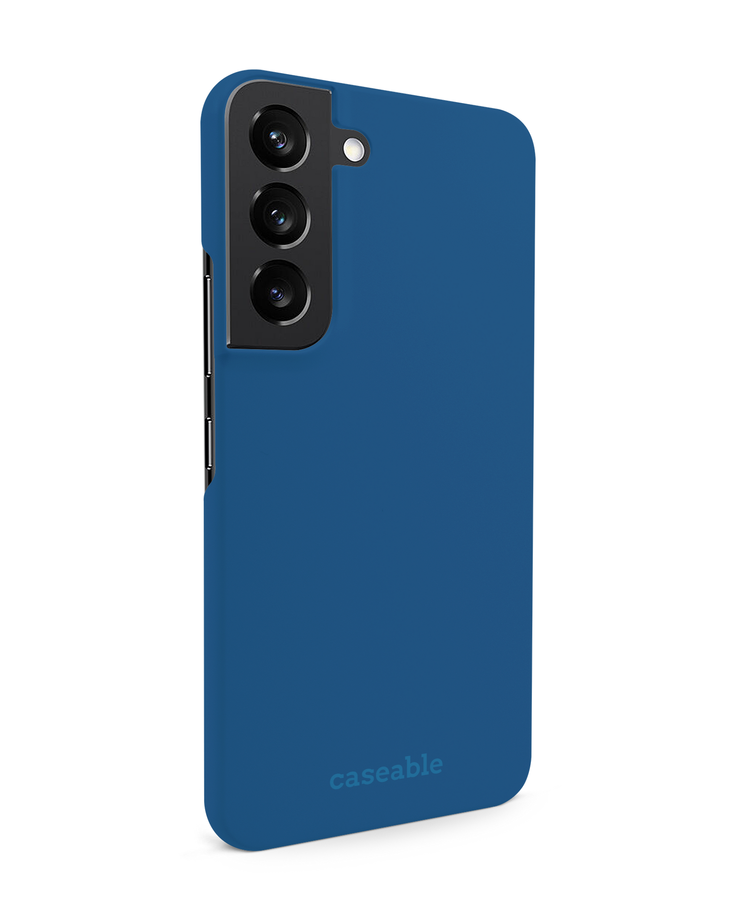 CLASSIC BLUE Hardcase Handyhülle Samsung Galaxy S22 5G: Seitenansicht links
