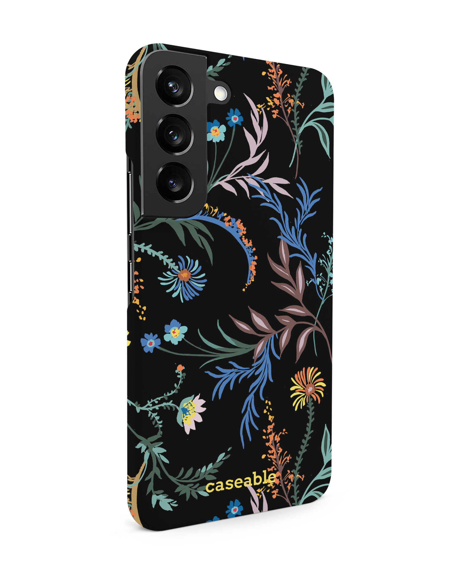 Woodland Spring Floral Hardcase Handyhülle Samsung Galaxy S22 5G: Seitenansicht links