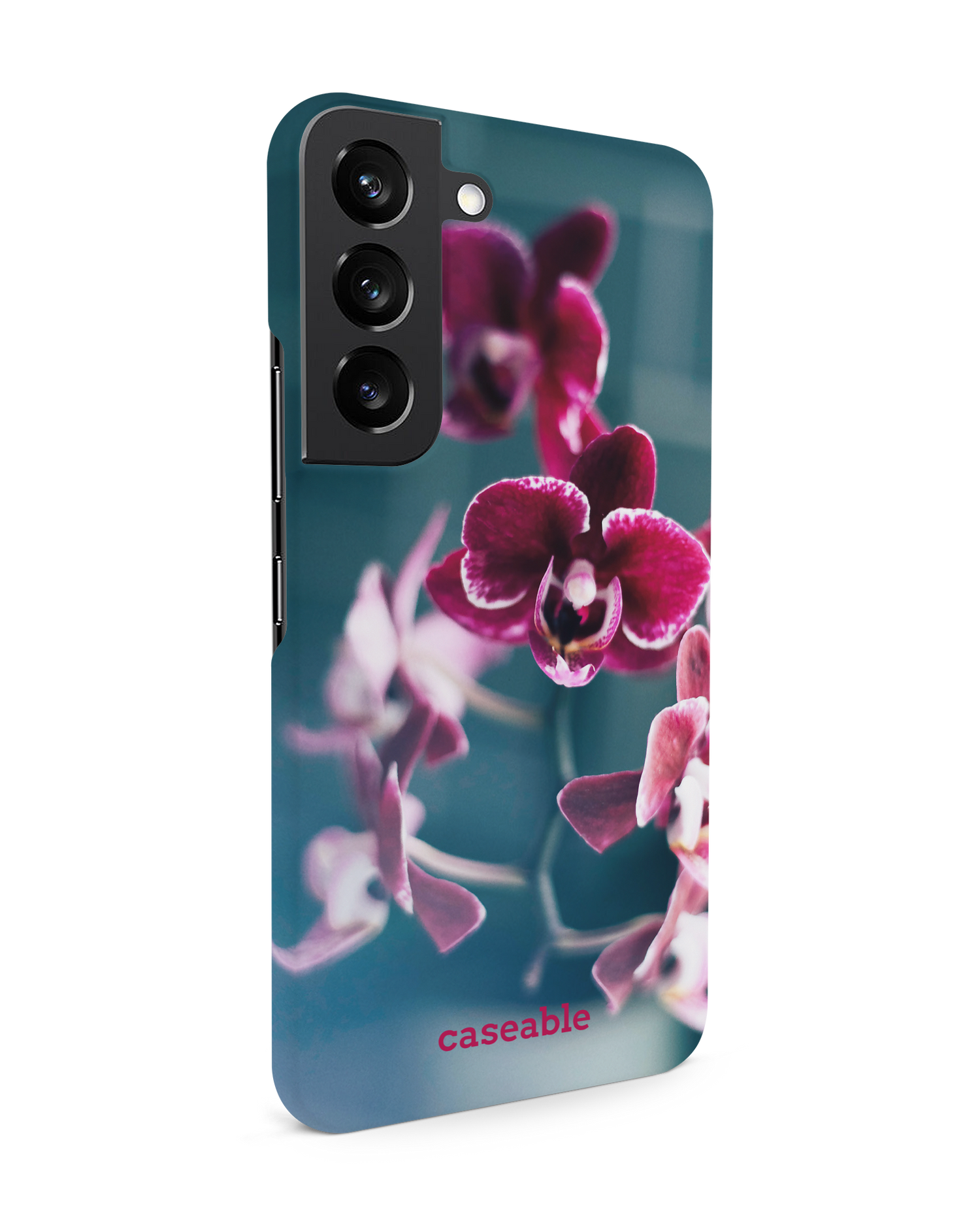 Orchid Hardcase Handyhülle Samsung Galaxy S22 5G: Seitenansicht links