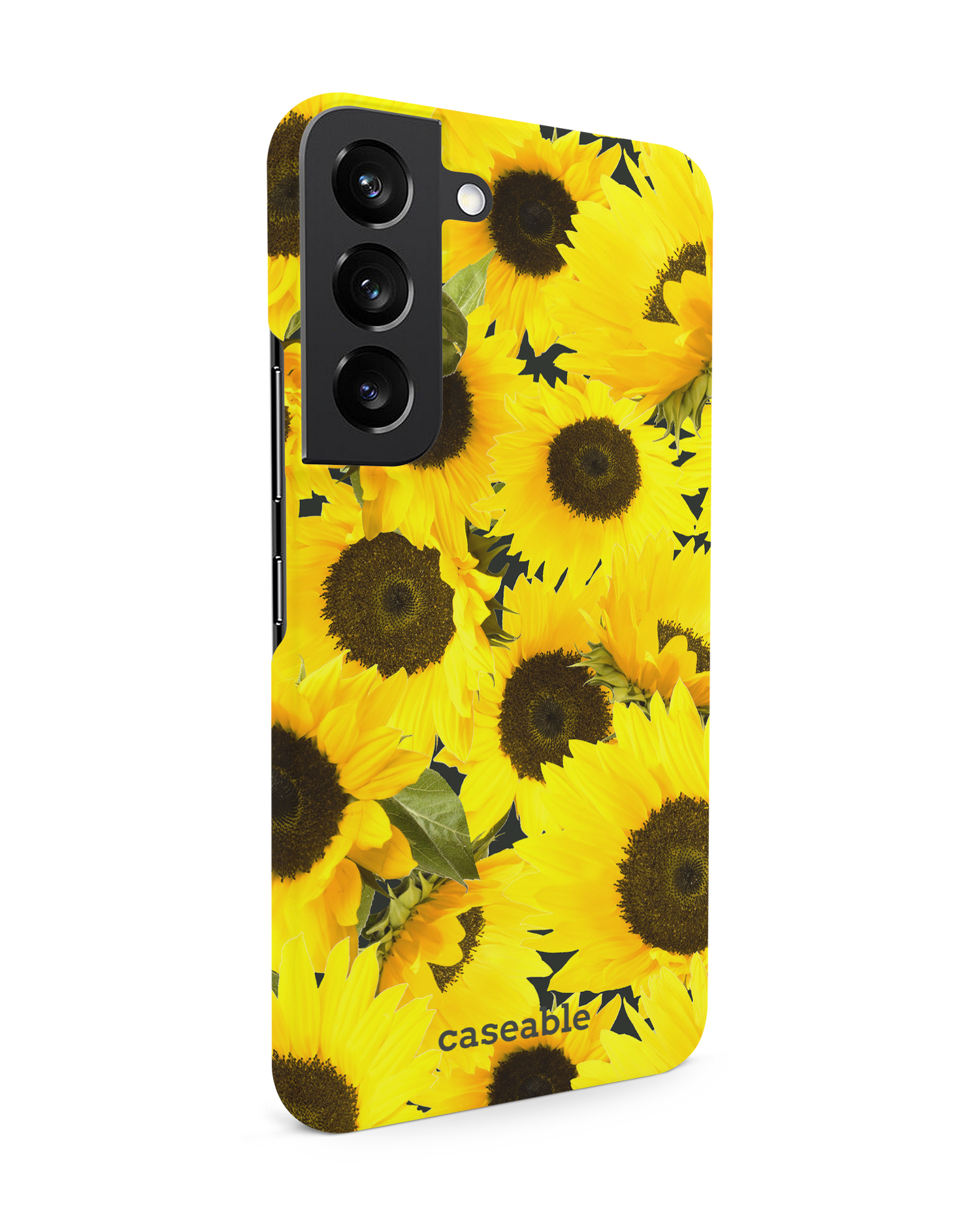 Sunflowers Hardcase Handyhülle Samsung Galaxy S22 5G: Seitenansicht links