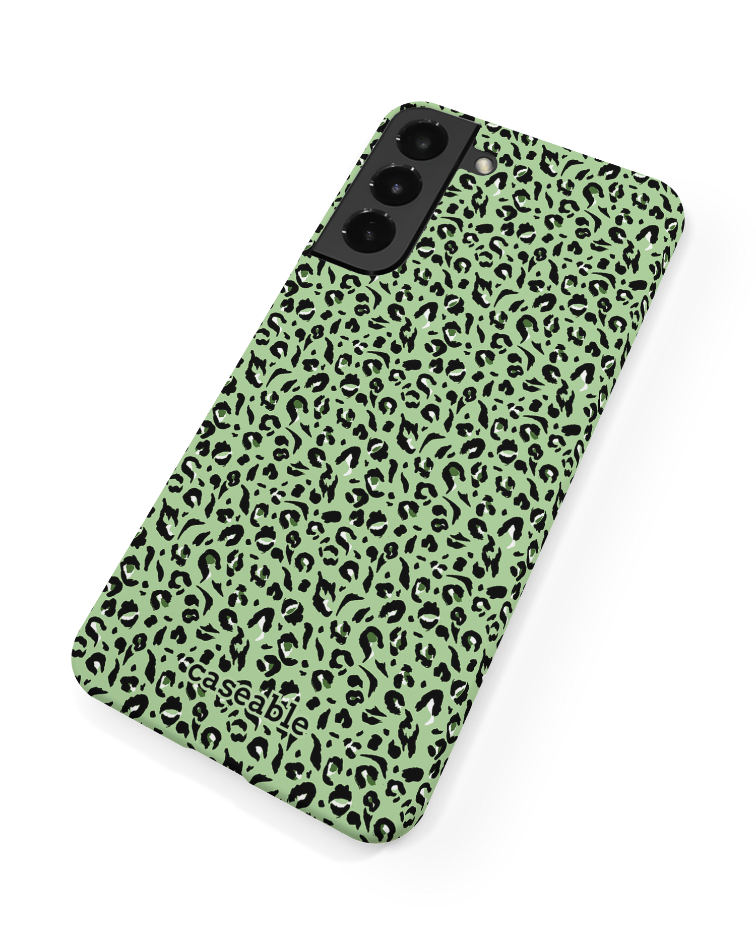 Mint Leopard Hardcase Handyhülle Samsung Galaxy S22 5G: Rückseite
