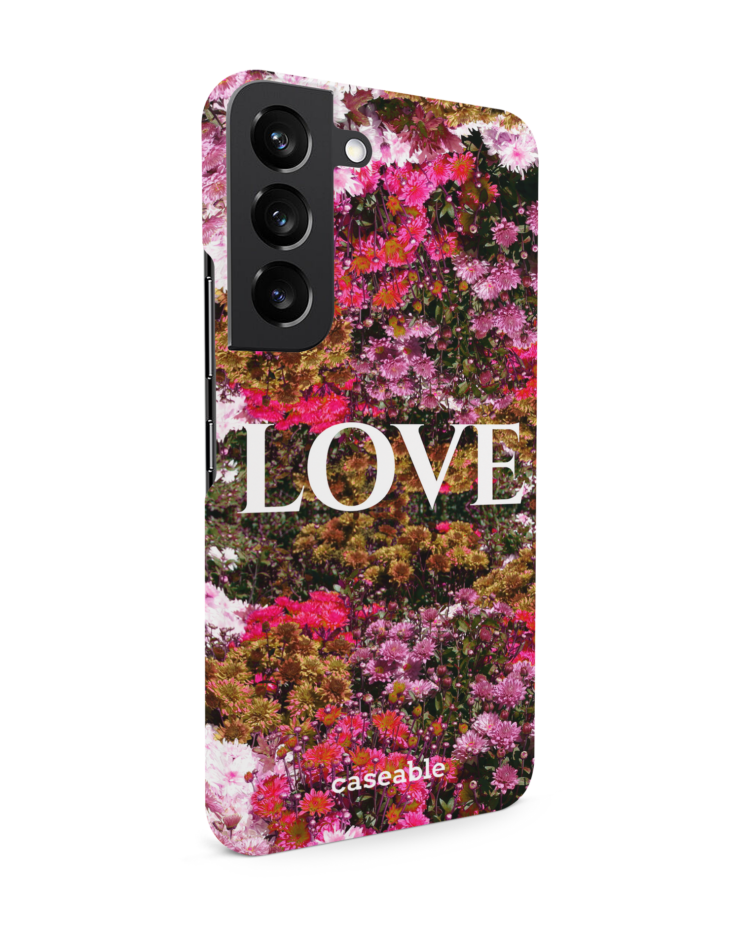 Luxe Love Hardcase Handyhülle Samsung Galaxy S22 5G: Seitenansicht links