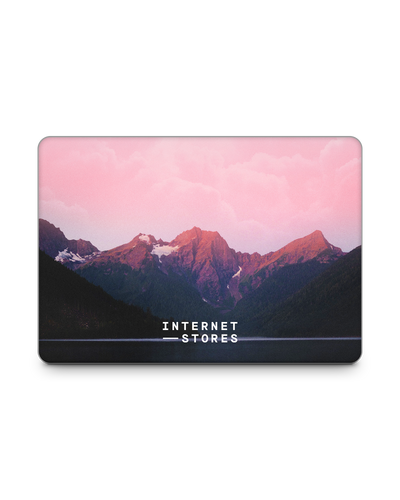 Lake Laptop Aufkleber für 13 Zoll Apple MacBooks: Frontansicht