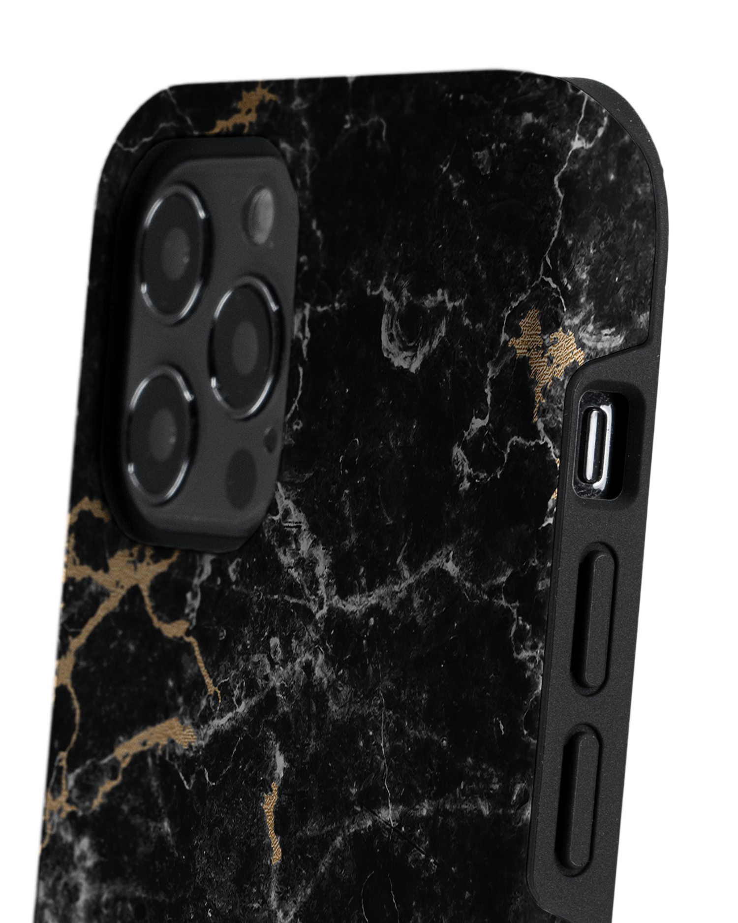 Marble and Gold Premium Handyhülle Apple iPhone 12, Apple iPhone 12 Pro: Detailansicht 2