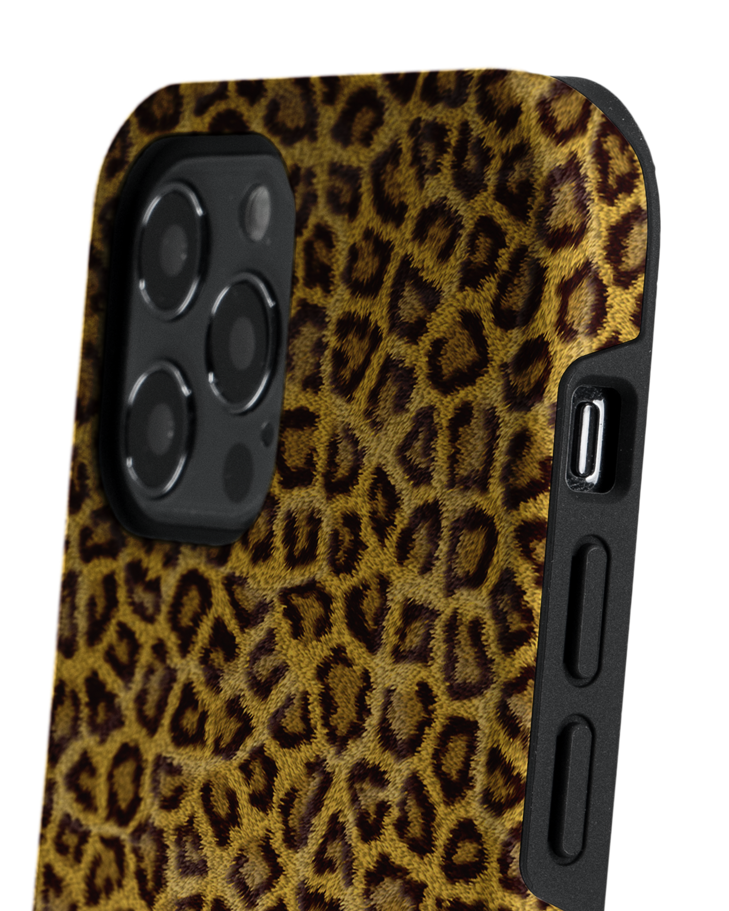 Leopard Skin Premium Handyhülle Apple iPhone 12, Apple iPhone 12 Pro: Detailansicht 2