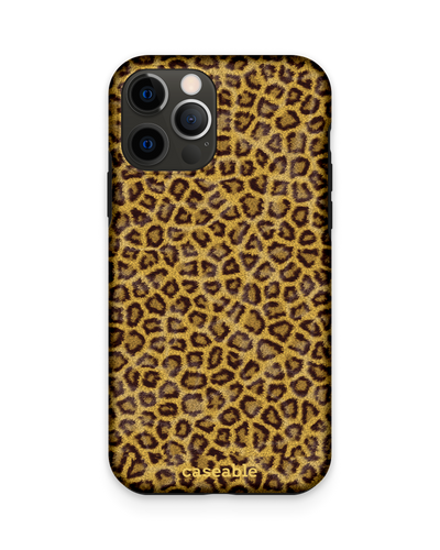 Leopard Skin Premium Handyhülle Apple iPhone 12, Apple iPhone 12 Pro