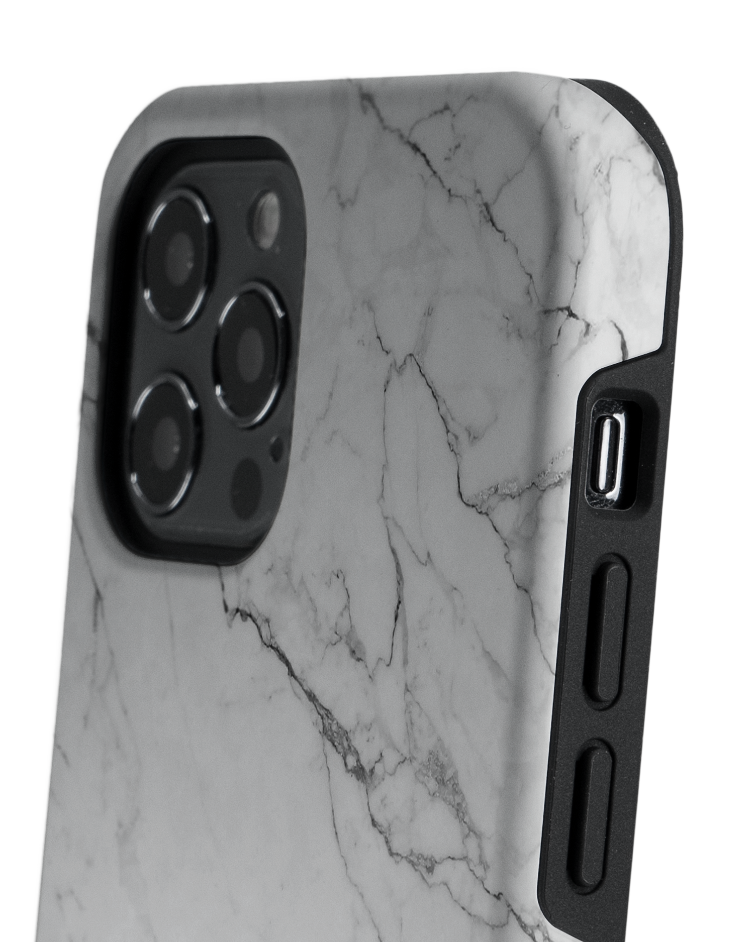 White Marble Premium Handyhülle Apple iPhone 12, Apple iPhone 12 Pro