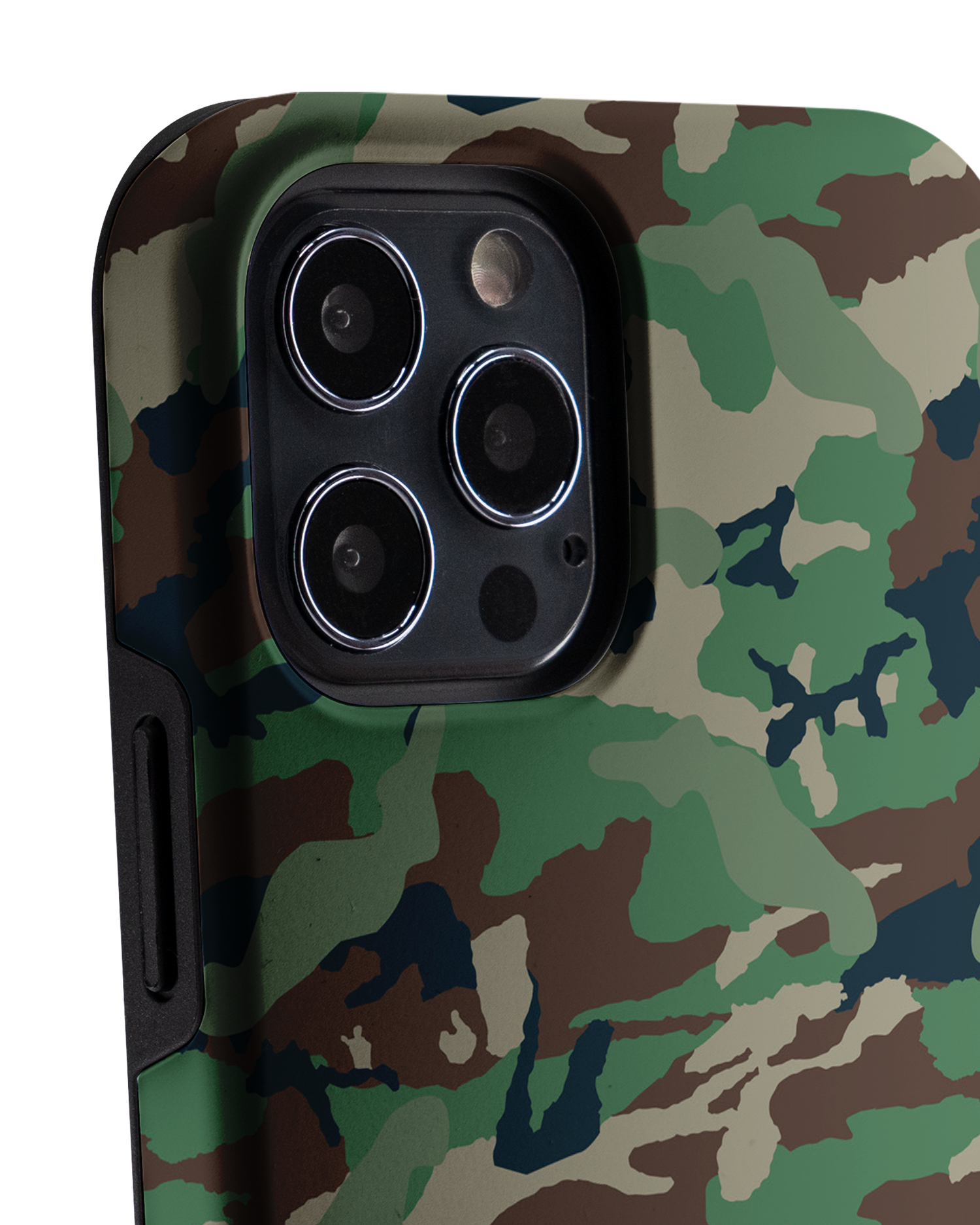 Green and Brown Camo Premium Handyhülle Apple iPhone 12, Apple iPhone 12 Pro: Detailansicht 1