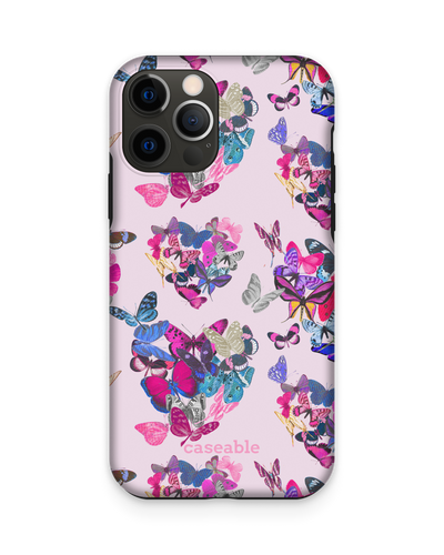 Butterfly Love Premium Handyhülle Apple iPhone 12, Apple iPhone 12 Pro