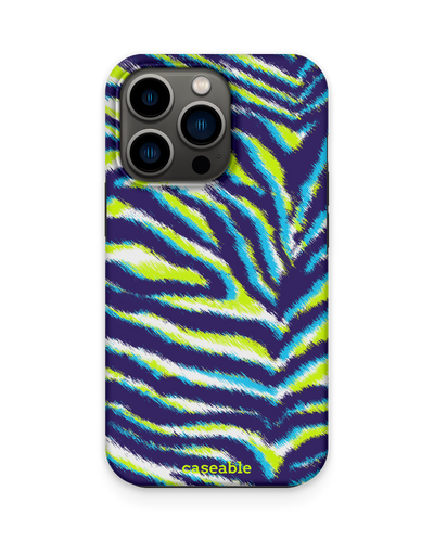 Neon Zebra Premium Handyhülle Apple iPhone 13 Pro