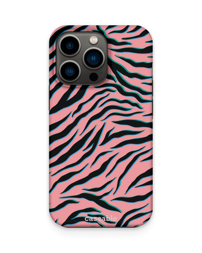Pink Zebra Premium Handyhülle Apple iPhone 13 Pro