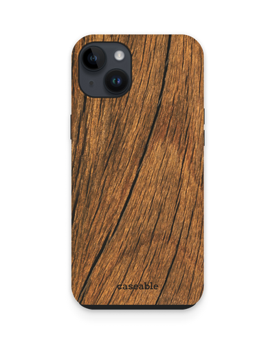 Wood Premium Handyhülle für Apple iPhone 15 Plus