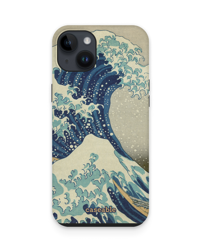 Great Wave Off Kanagawa By Hokusai Premium Handyhülle für Apple iPhone 14 Plus