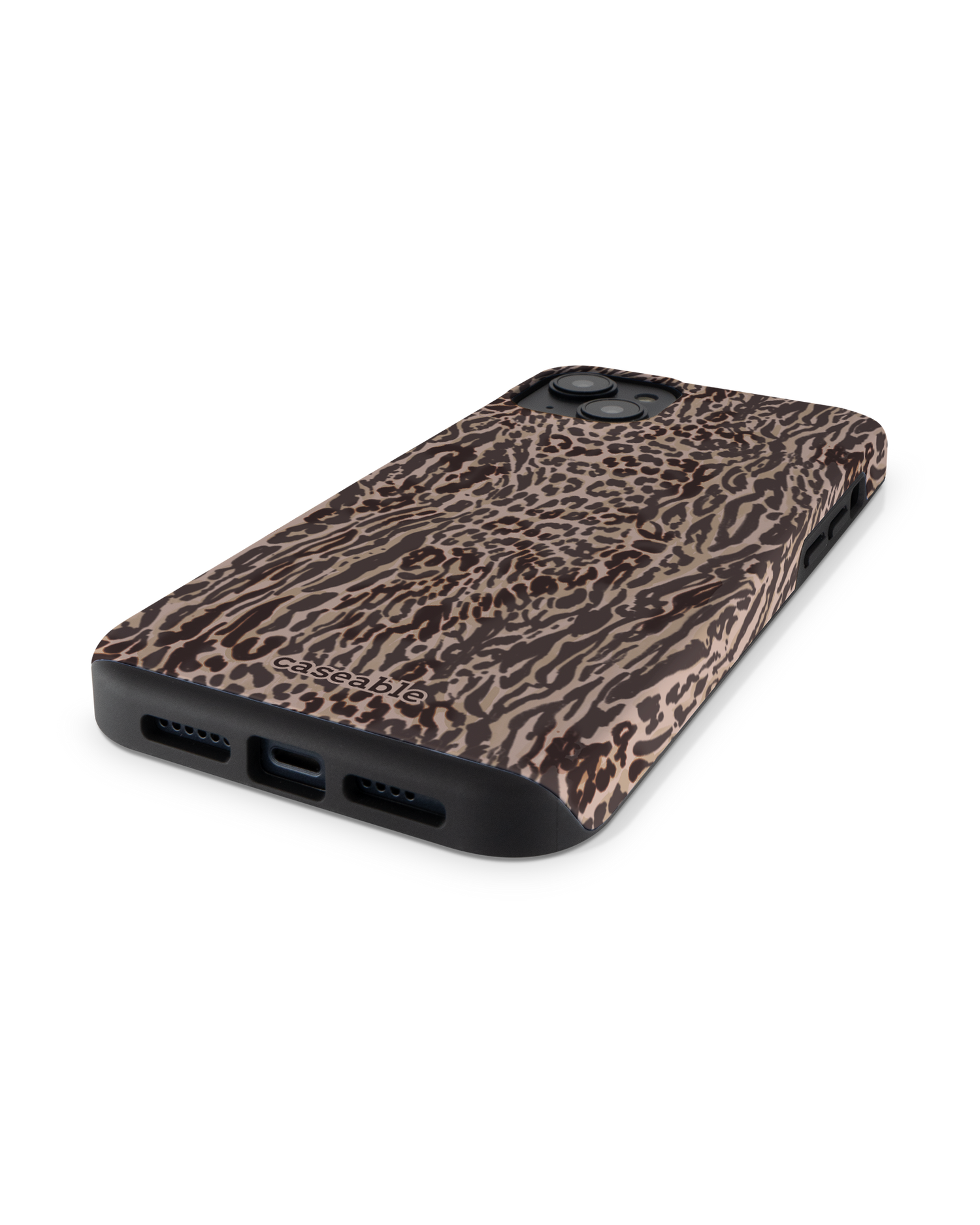 Animal Skin Tough Love Premium Handyhülle für Apple iPhone 14 Plus: Smartphone liegend