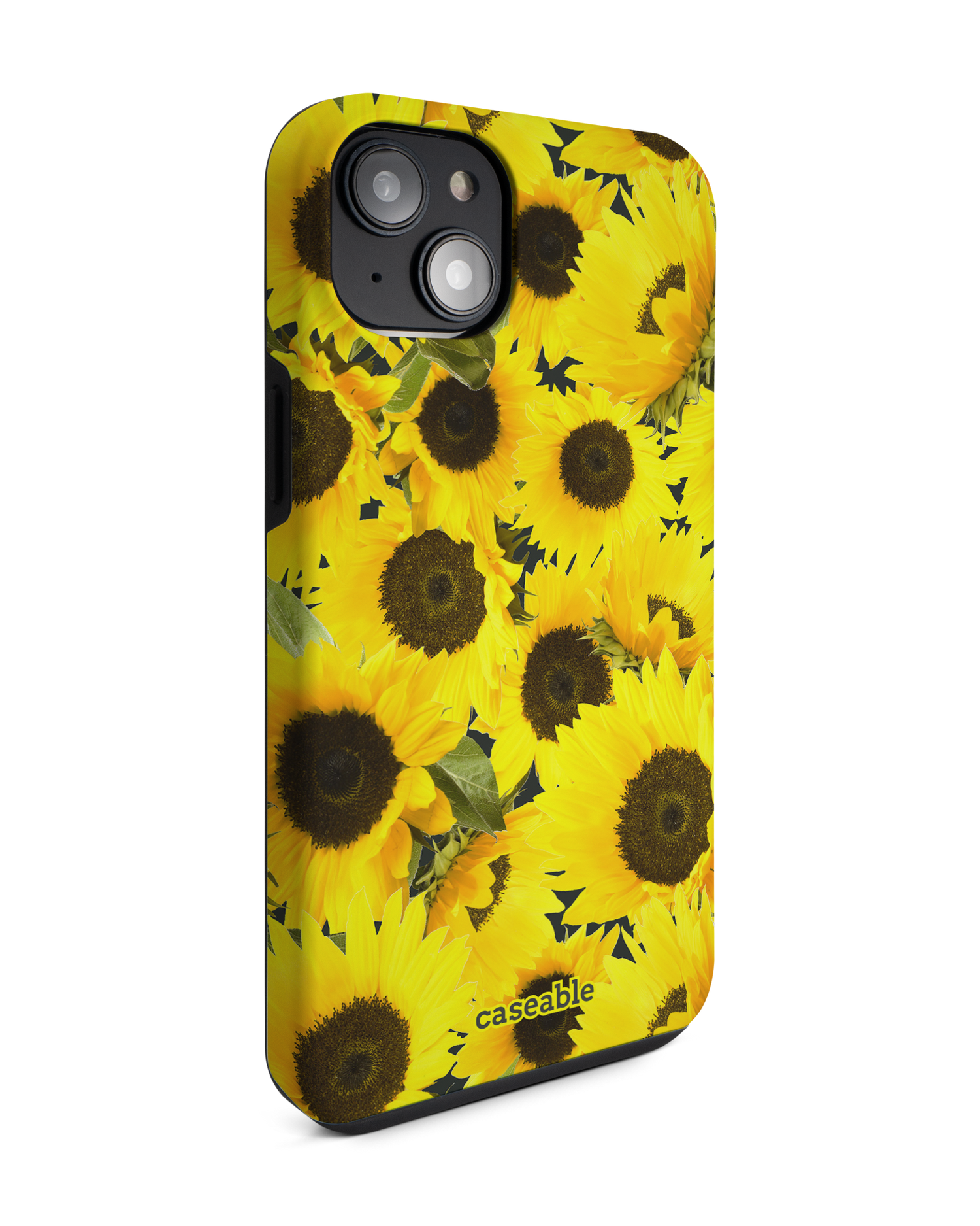 Sunflowers Premium Handyhülle für Apple iPhone 14 Plus: Seitenansicht links