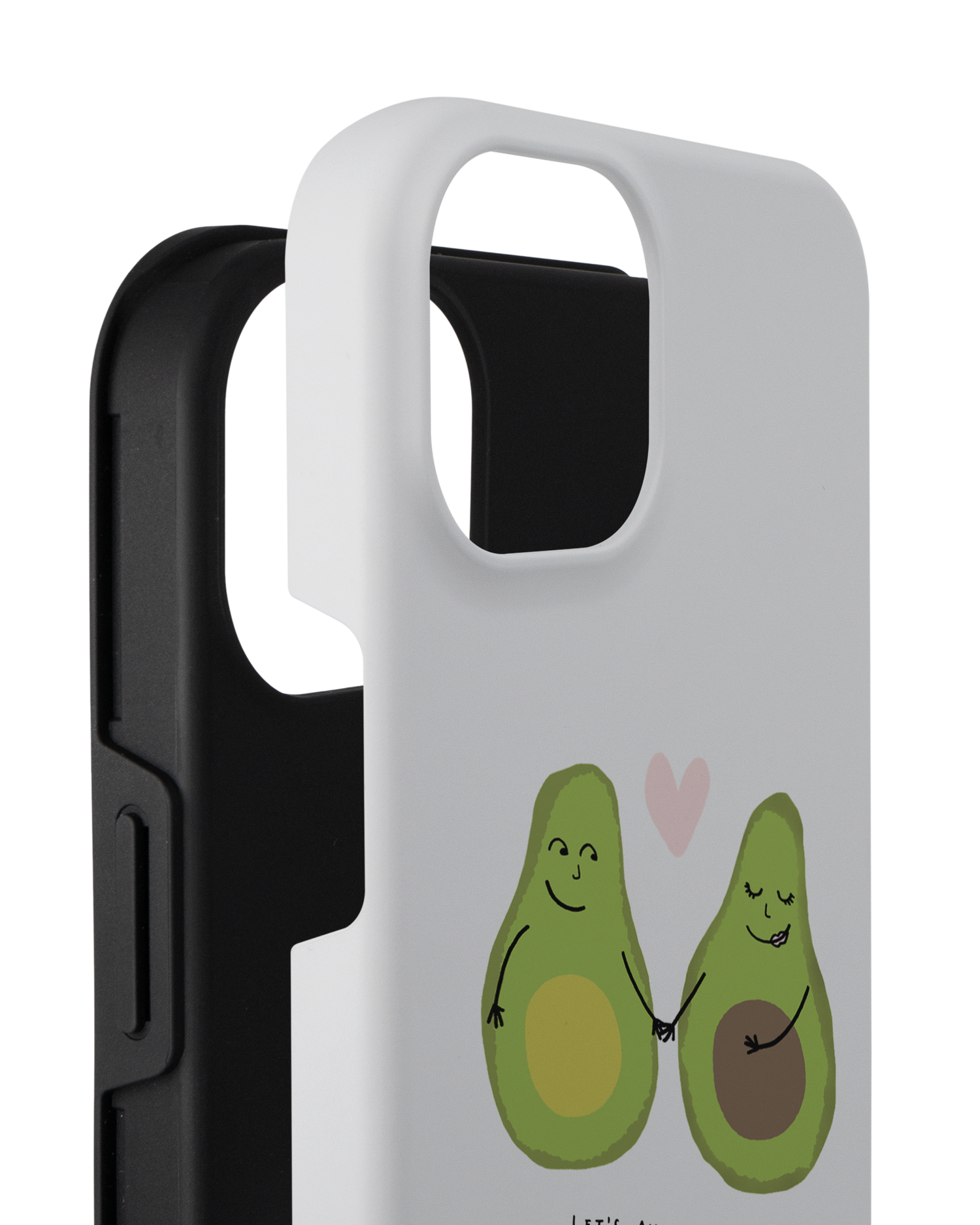 Avocado Premium Handyhülle für Apple iPhone 14 Plus besteht aus 2 Teilen