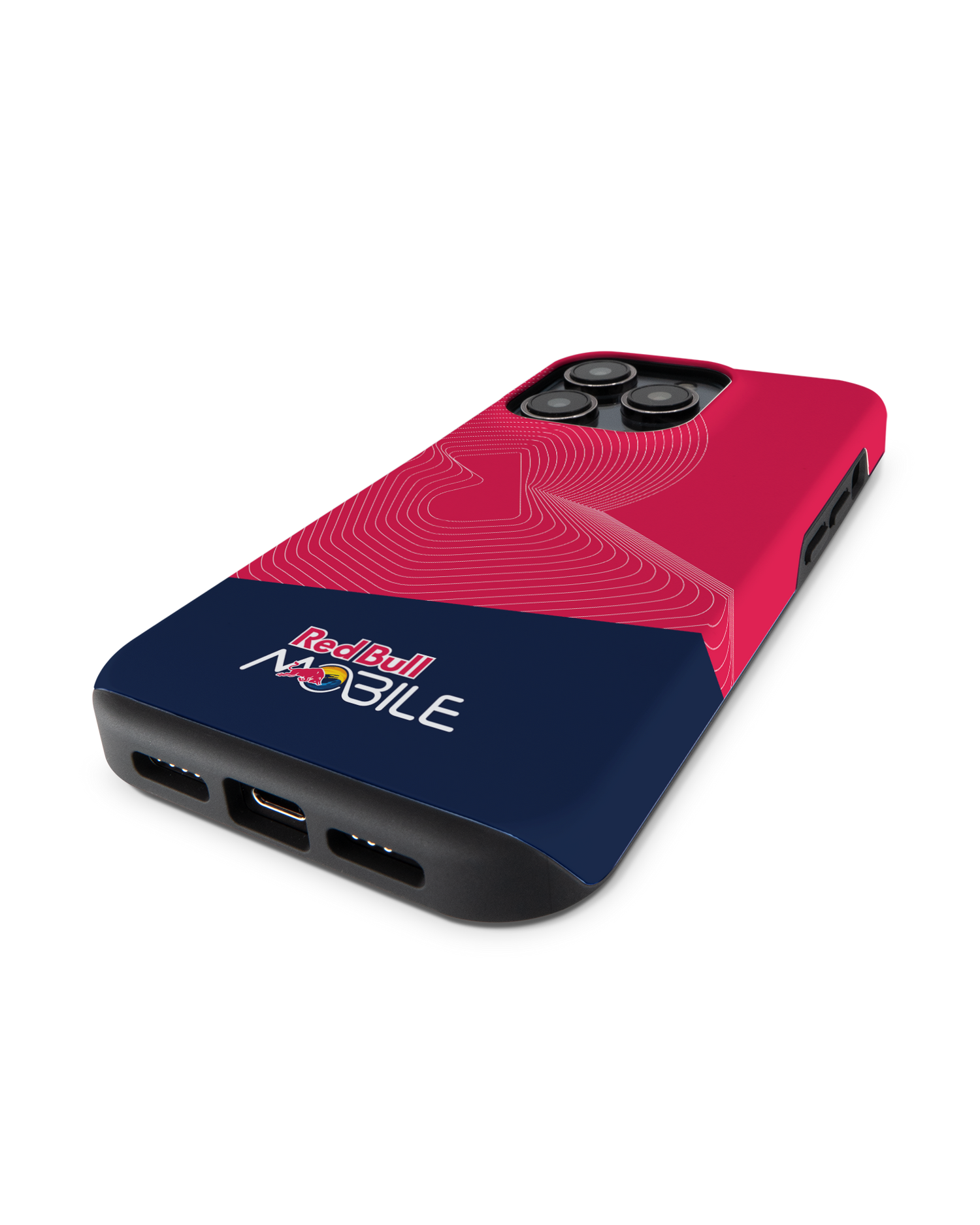 Red Bull MOBILE Red Premium Handyhülle Apple iPhone 14 Pro