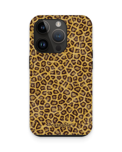 Leopard Skin Premium Handyhülle für Apple iPhone 15 Pro