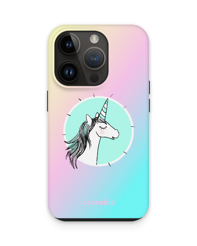 Happiness Unicorn Premium Handyhülle für Apple iPhone 14 Pro