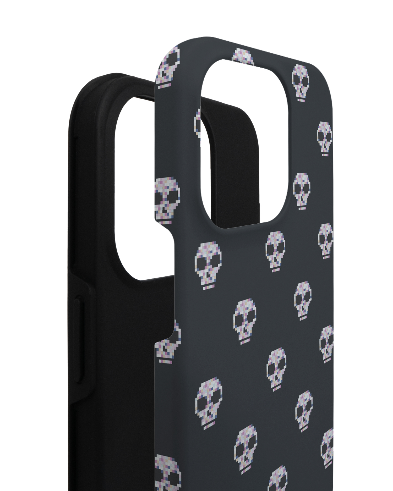 Digital Skulls Premium Handyhülle für Apple iPhone 14 Pro besteht aus 2 Teilen