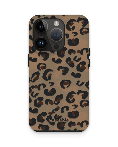 Leopard Repeat Premium Handyhülle für Apple iPhone 14 Pro