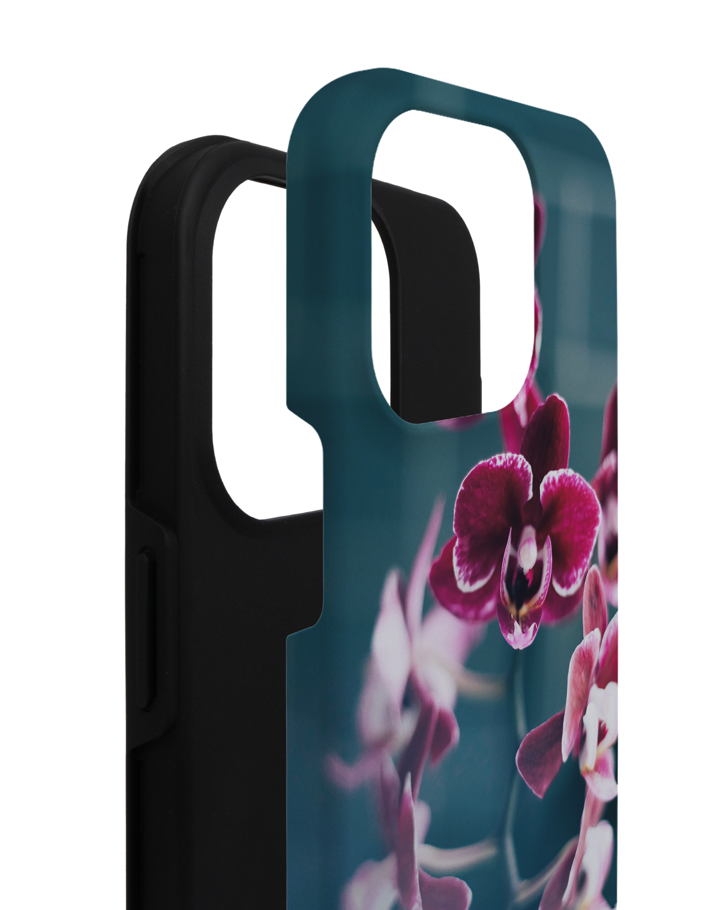 Orchid Premium Handyhülle für Apple iPhone 14 Pro besteht aus 2 Teilen