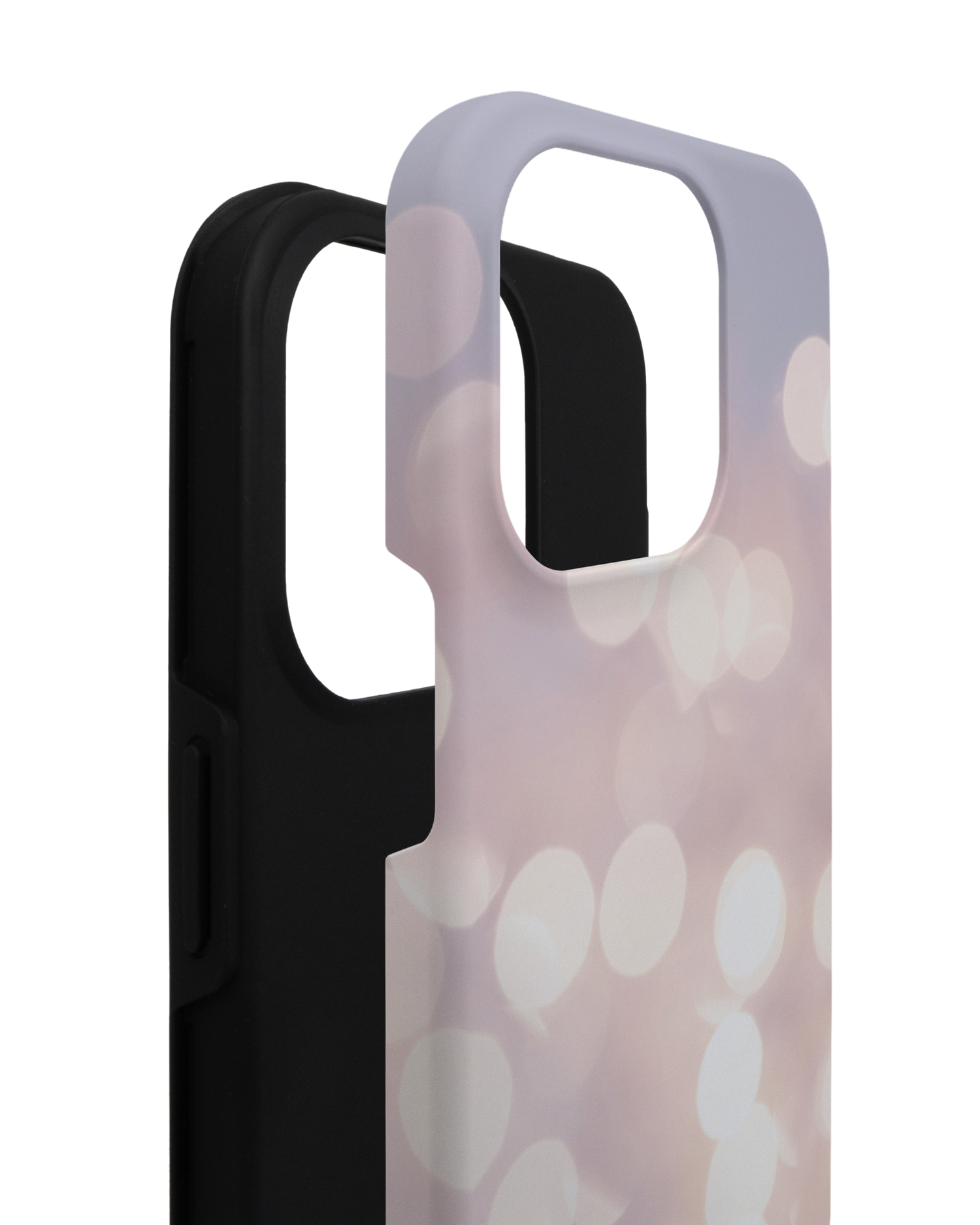 Winter Lights Premium Handyhülle für Apple iPhone 14 Pro besteht aus 2 Teilen