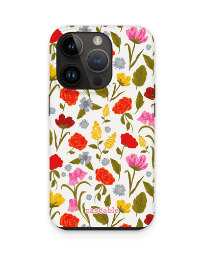 Botanical Beauties Premium Handyhülle für Apple iPhone 14 Pro