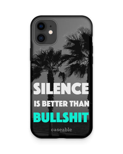 Silence is Better Premium Handyhülle Apple iPhone 11
