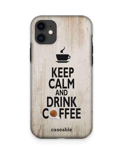 Drink Coffee Premium Handyhülle Apple iPhone 11