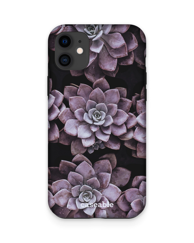 Purple Succulents Premium Handyhülle Apple iPhone 11