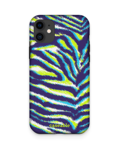 Neon Zebra Premium Handyhülle Apple iPhone 11