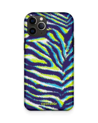 Neon Zebra Premium Handyhülle Apple iPhone 11 Pro Max