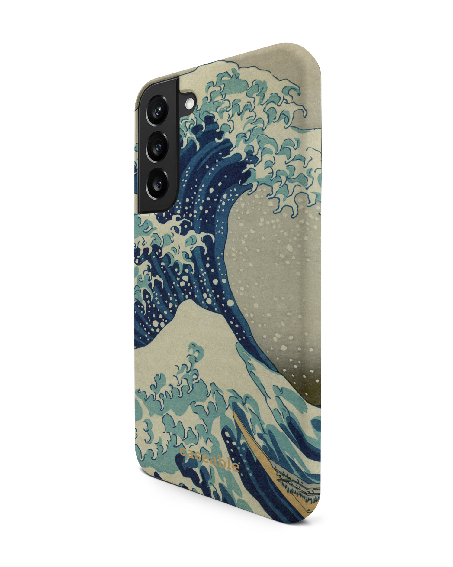 Great Wave Off Kanagawa By Hokusai Premium Handyhülle Samsung Galaxy S22 Plus 5G: Seitenansicht rechts