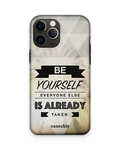 Be Yourself Premium Handyhülle Apple iPhone 12 Pro Max