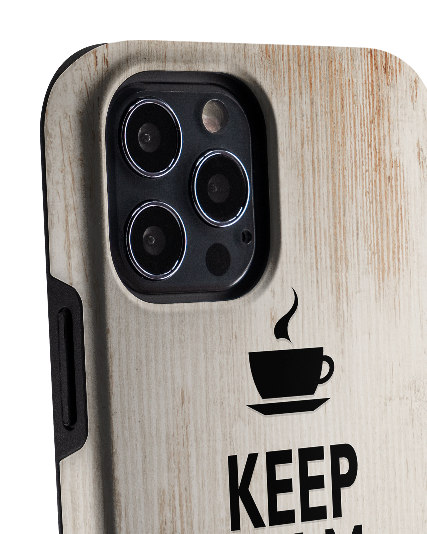 Drink Coffee Premium Handyhülle Apple iPhone 12 Pro Max: Detailansicht 1