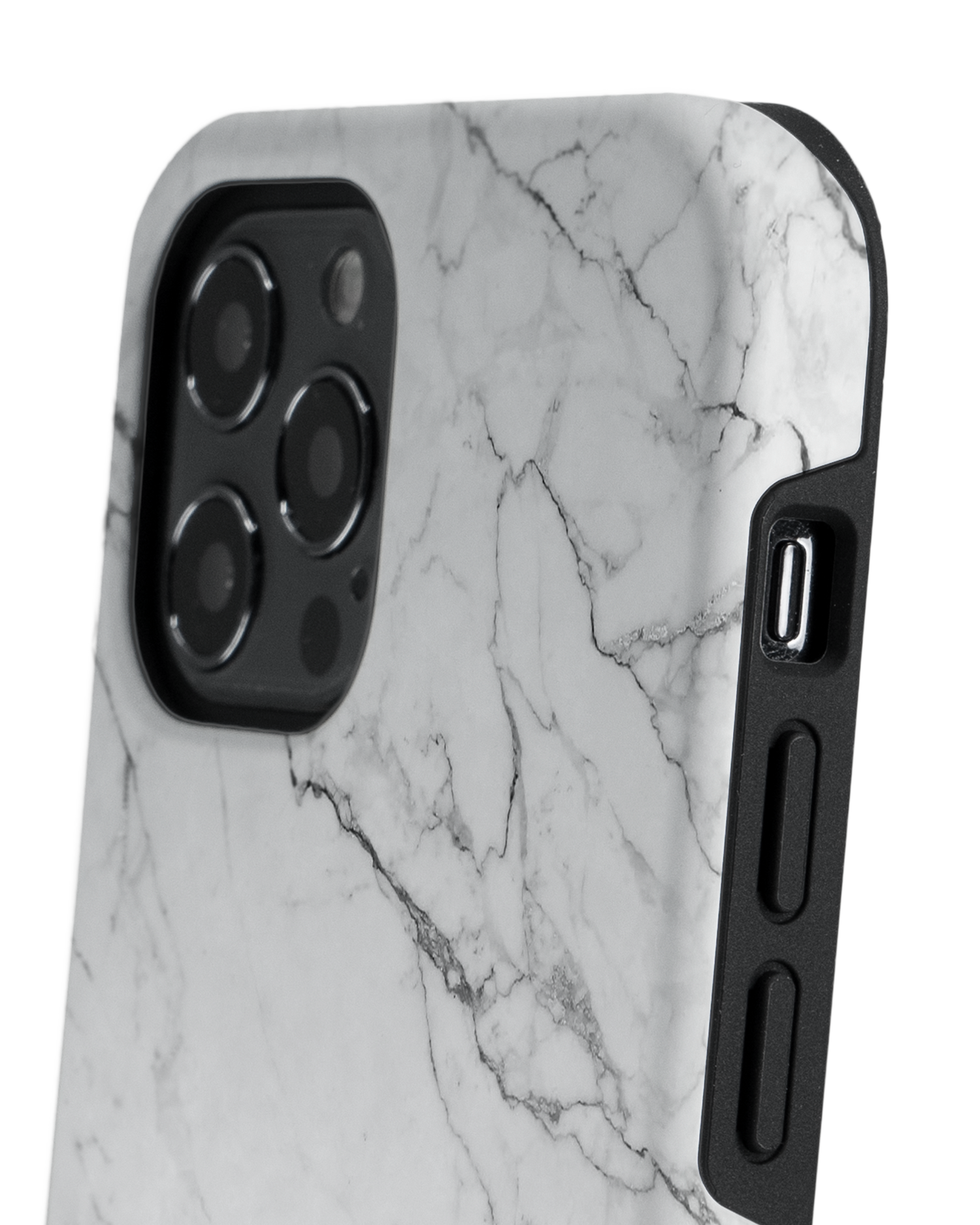 White Marble Premium Handyhülle Apple iPhone 12 Pro Max