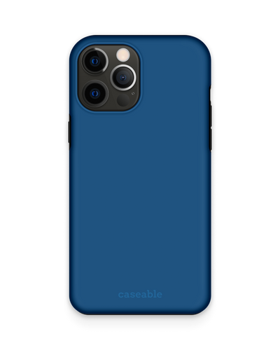 CLASSIC BLUE Premium Handyhülle Apple iPhone 12 Pro Max