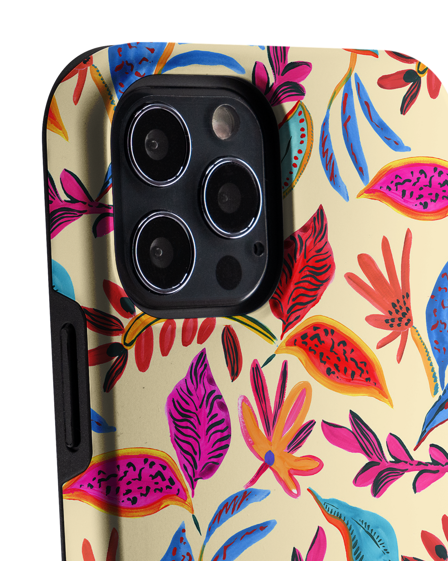 Painterly Spring Leaves Premium Handyhülle Apple iPhone 12 Pro Max: Detailansicht 1