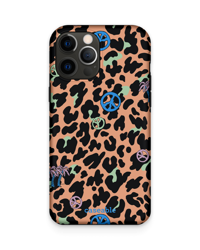Leopard Peace Palms Premium Handyhülle Apple iPhone 12 Pro Max