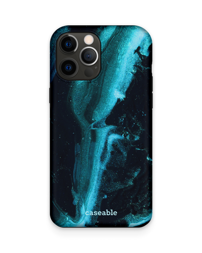 Deep Turquoise Sparkle Premium Handyhülle Apple iPhone 12 Pro Max