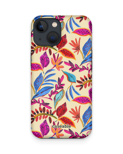 Painterly Spring Leaves Premium Handyhülle Apple iPhone 13 mini