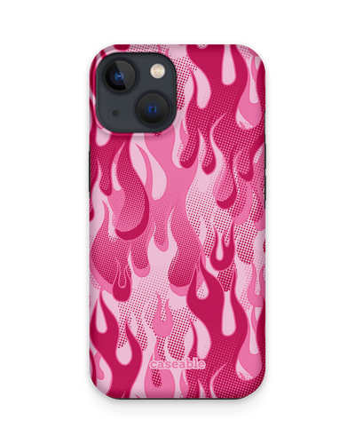 Pink Flames Premium Handyhülle Apple iPhone 13 mini